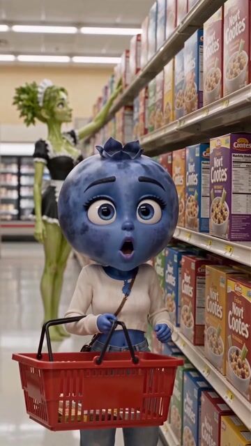 Blueberry's Supermarket Crush Confession