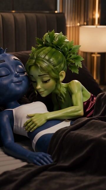 Blueberry's First Real Date with Celery